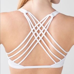 Lululemon Free to be bra wild in white